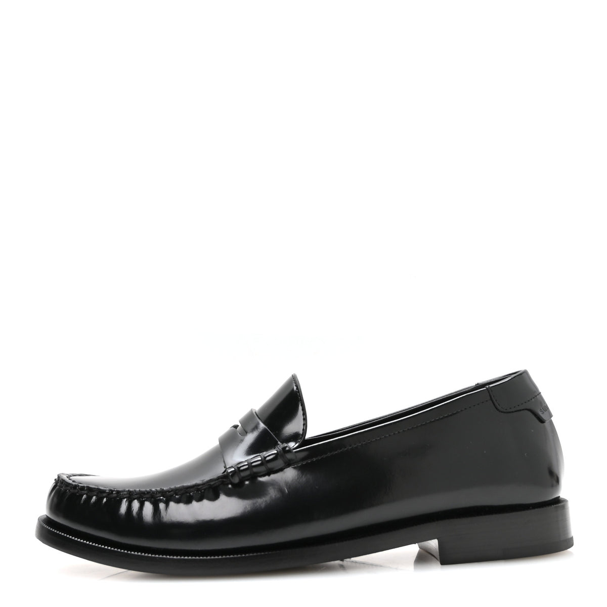 Magnum Lux Calfskin Mens Le Loafer 15 Moccassins 40 Black
