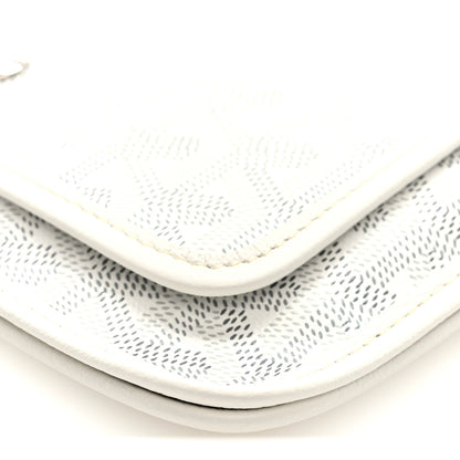 Goyard Goyardine Plumet Wallet Clutch White 9 of 9
