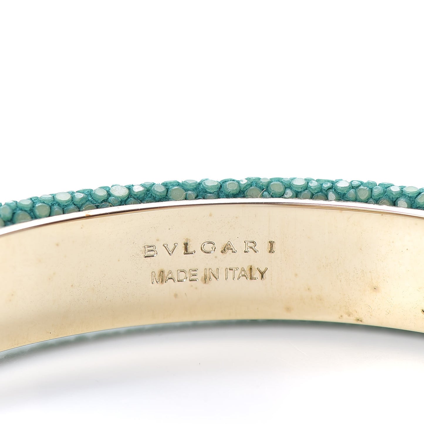 Galuchat Serpenti Forever Bracelet Green