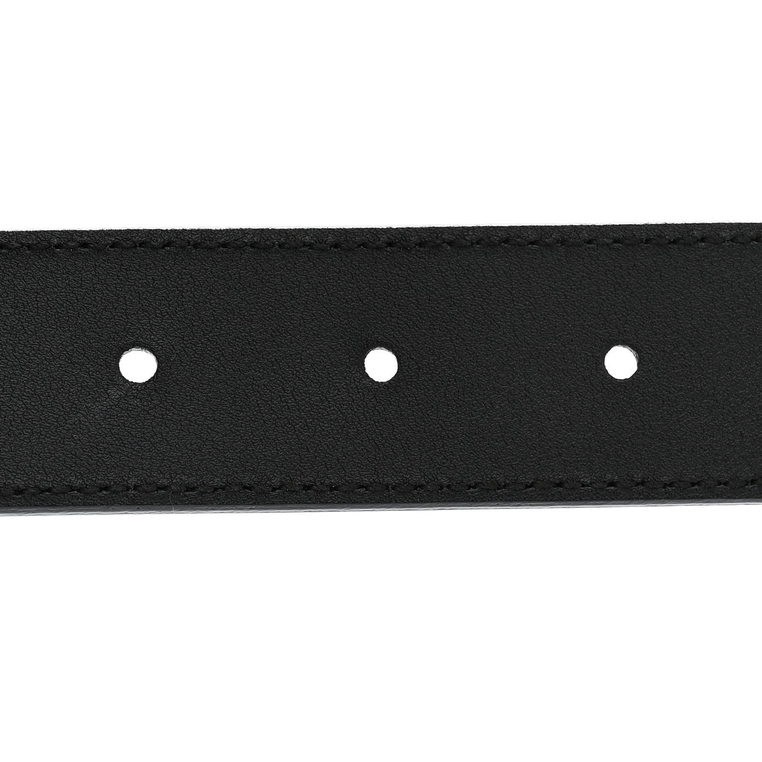 Gucci Calfskin Double G 30mm Belt 80 32 Black 5 of 5