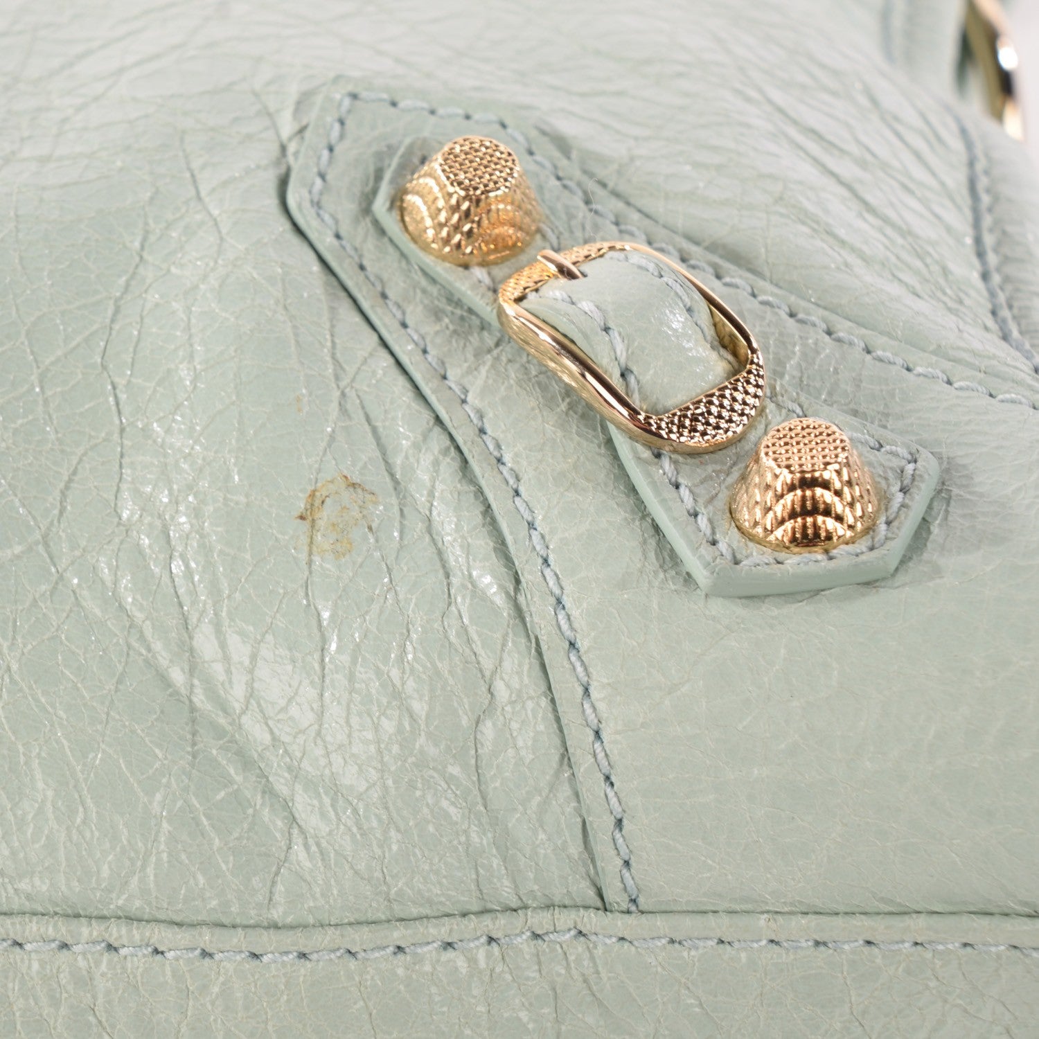 Balenciaga Agneau Giant 12 Gold Hardware City Vert Jade 5 of 9