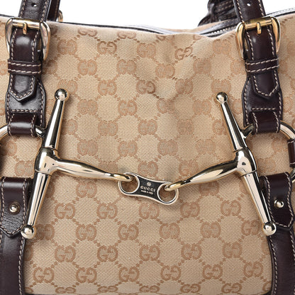 Gucci Monogram 85th Anniversary Boston Tote Brown 14 of 15