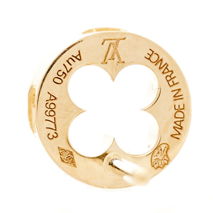 Louis Vuitton 18K Yellow Gold Empreinte Ear Studs Earrings 5 of 5