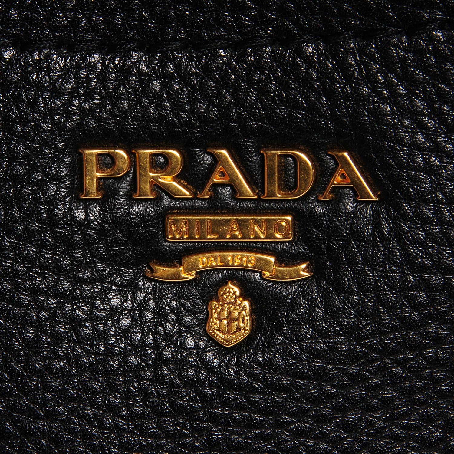 Prada Vitello Daino Zip Tote Nero Black 6 of 12