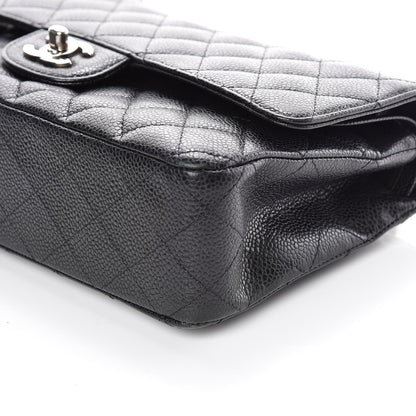 Chanel Caviar Quilted Medium Double Flap Black 6 of 10