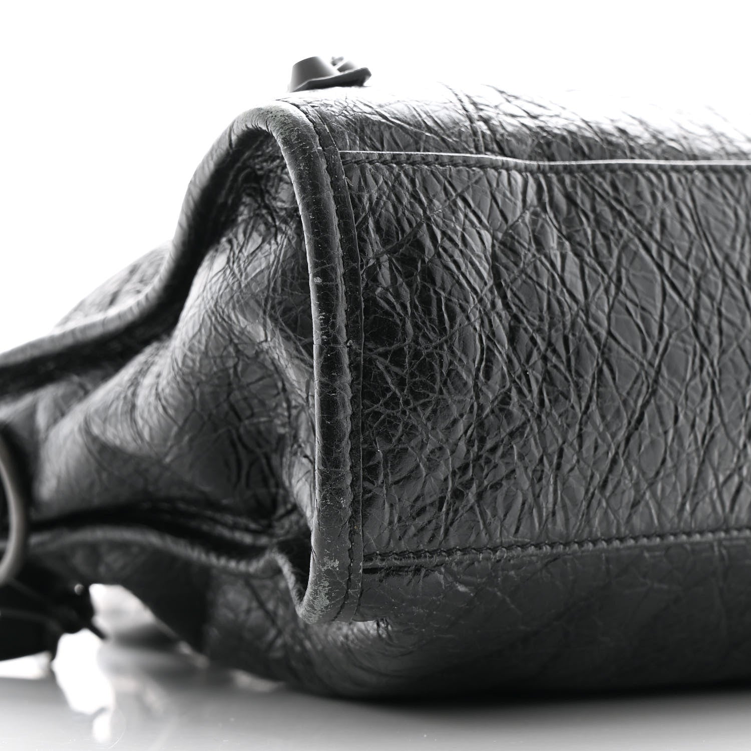 Balenciaga Agneau Arena Classic Hardware Small Le City Black 9 of 11