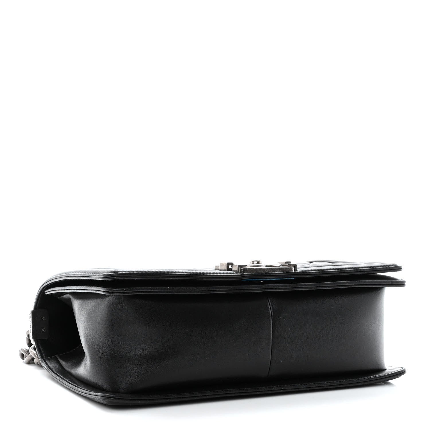 Chanel Lambskin Quilted Medium Boy Flap Black 4 of 10