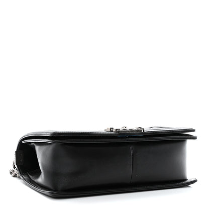 Chanel Lambskin Quilted Medium Boy Flap Black 4 of 10