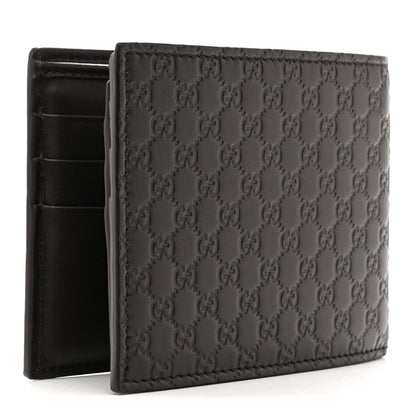 Gucci Micoguccissima Bi-Fold Wallet Brown 3 of 8