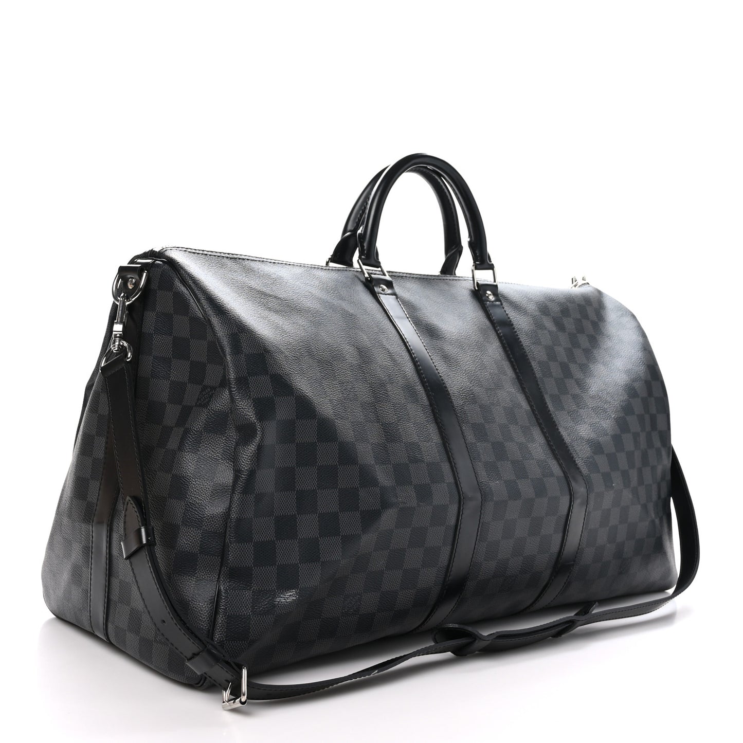 Damier Graphite Keepall Bandouliere 55