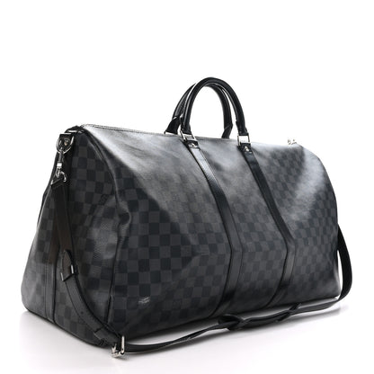 Louis Vuitton Damier Graphite Keepall Bandouliere 55 2 of 14