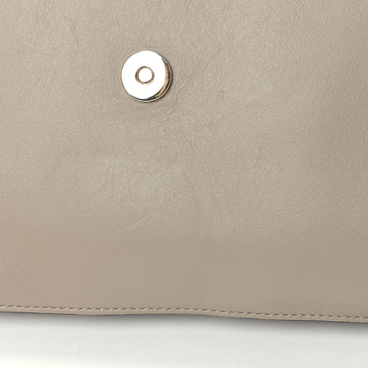 Chloe Suede Calfskin Small Faye Shoulder Bag Motty Grey 10 of 11