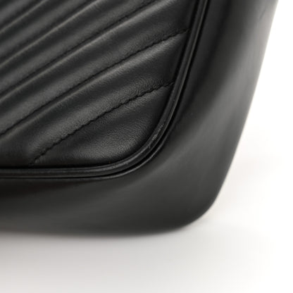 Saint Laurent Calfskin Matelasse Monogram Lou Camera Bag Black 11 of 14
