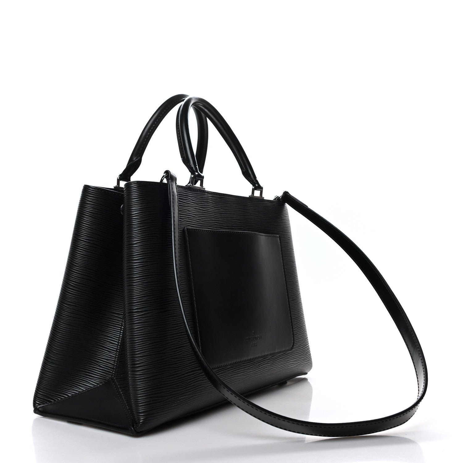 Louis Vuitton Epi Kleber MM Black 3 of 10