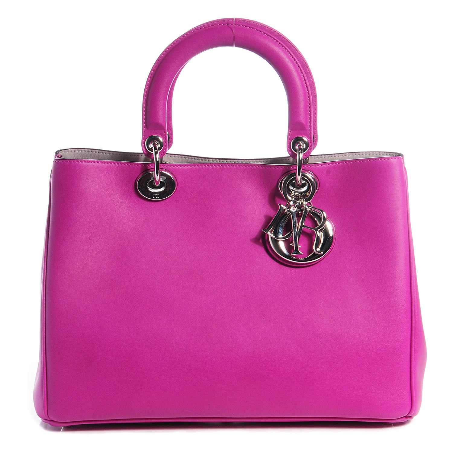 Christian Dior Calfskin Medium Diorissimo Bag Rose Sorbet 1 of 14