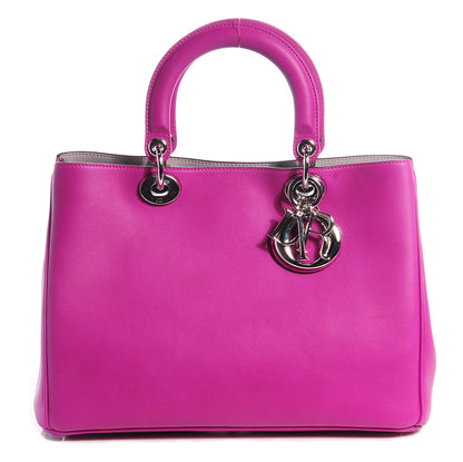 Christian Dior Calfskin Medium Diorissimo Bag Rose Sorbet 1 of 14