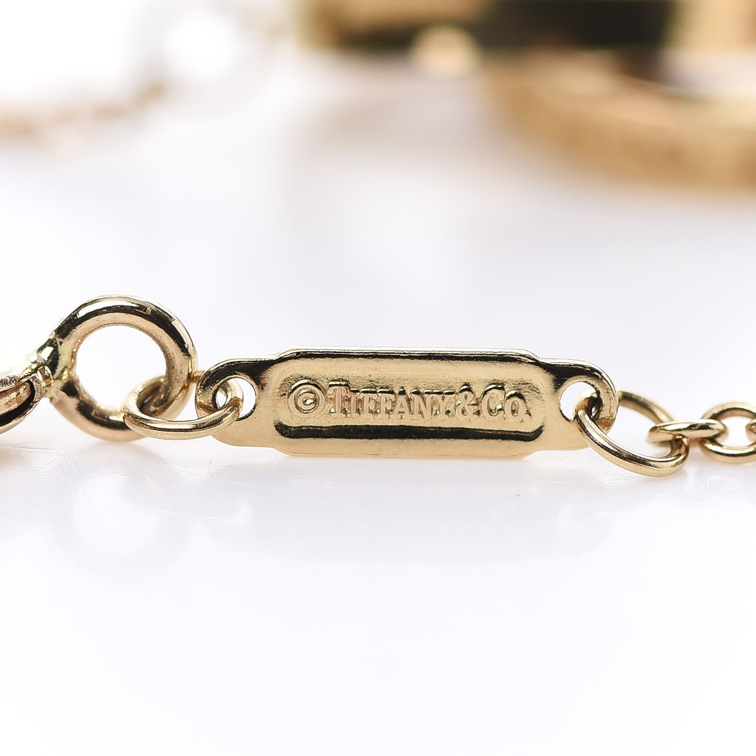 Tiffany 18K Yellow Gold 1837 Interlocking Circles Bracelet 5 of 7