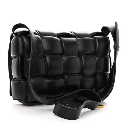 Bottega Veneta Nappa Maxi Intreccio Padded Cassette Crossbody Bag Black 3 of 10