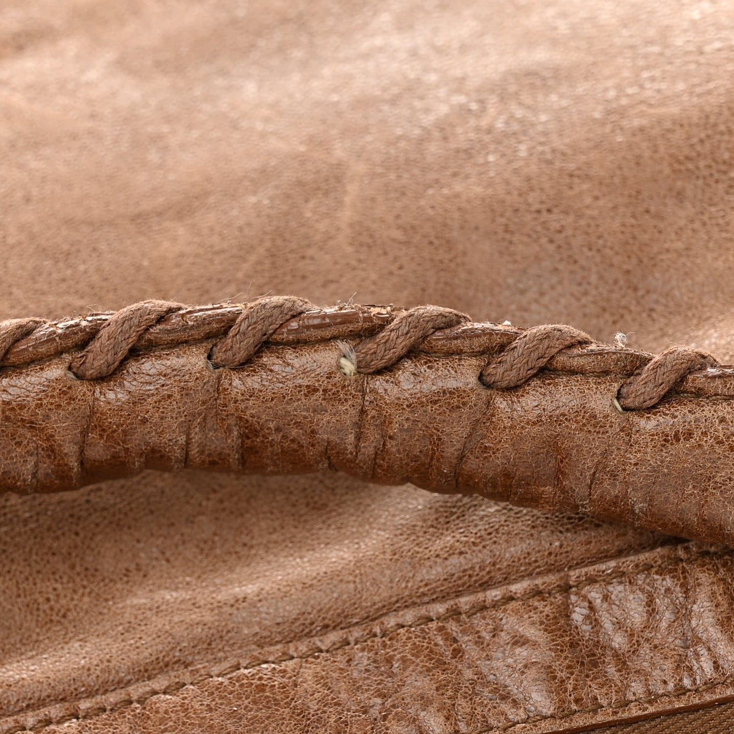 Agneau Classic Hardware Day Hobo Caramel