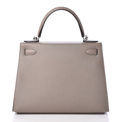 Hermes Epsom Kelly Sellier 28 Gris Asphalte 4 of 35
