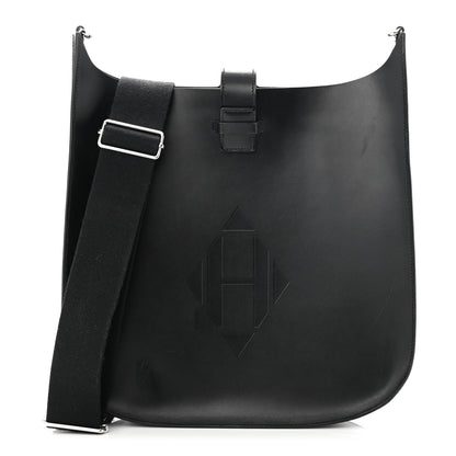 Hermes Vache Hunter Evelyne Sellier 29 PM Black 1 of 13