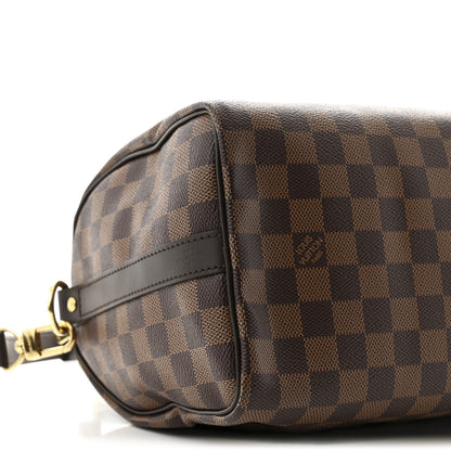 Louis Vuitton Damier Ebene Speedy Bandouliere 25 8 of 9