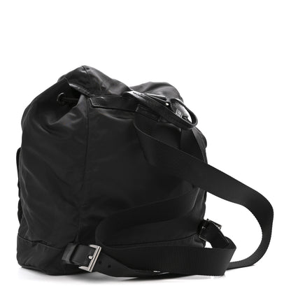 Prada Nylon Vela Medium Backpack Black 3 of 15