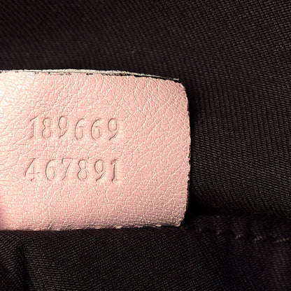 Gucci GG Monogram Medium Web Handle Vertical Tote Pink Blue 7 of 15