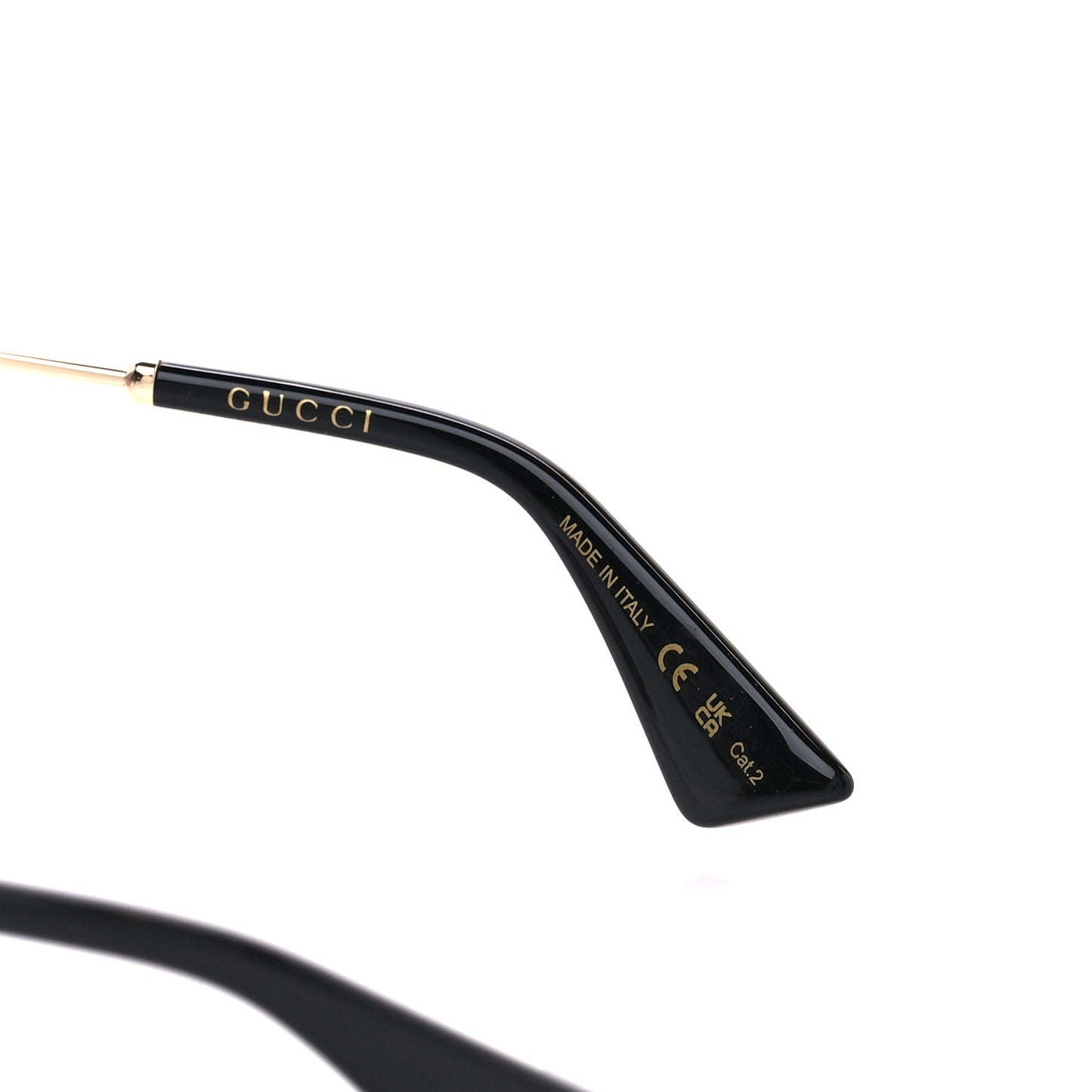 Oversized Sunglasses GG0817S Purple Gold