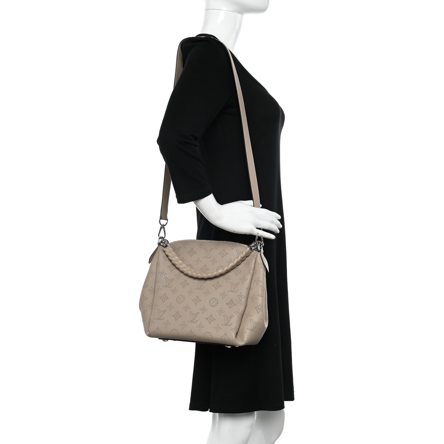 Louis Vuitton LOUIS VUITTON Mahina Babylone Chain BB Galet 2 of 10