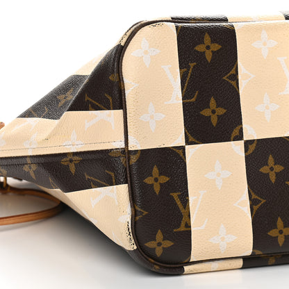 Louis Vuitton Monogram Rayures Neverfull MM 8 of 9