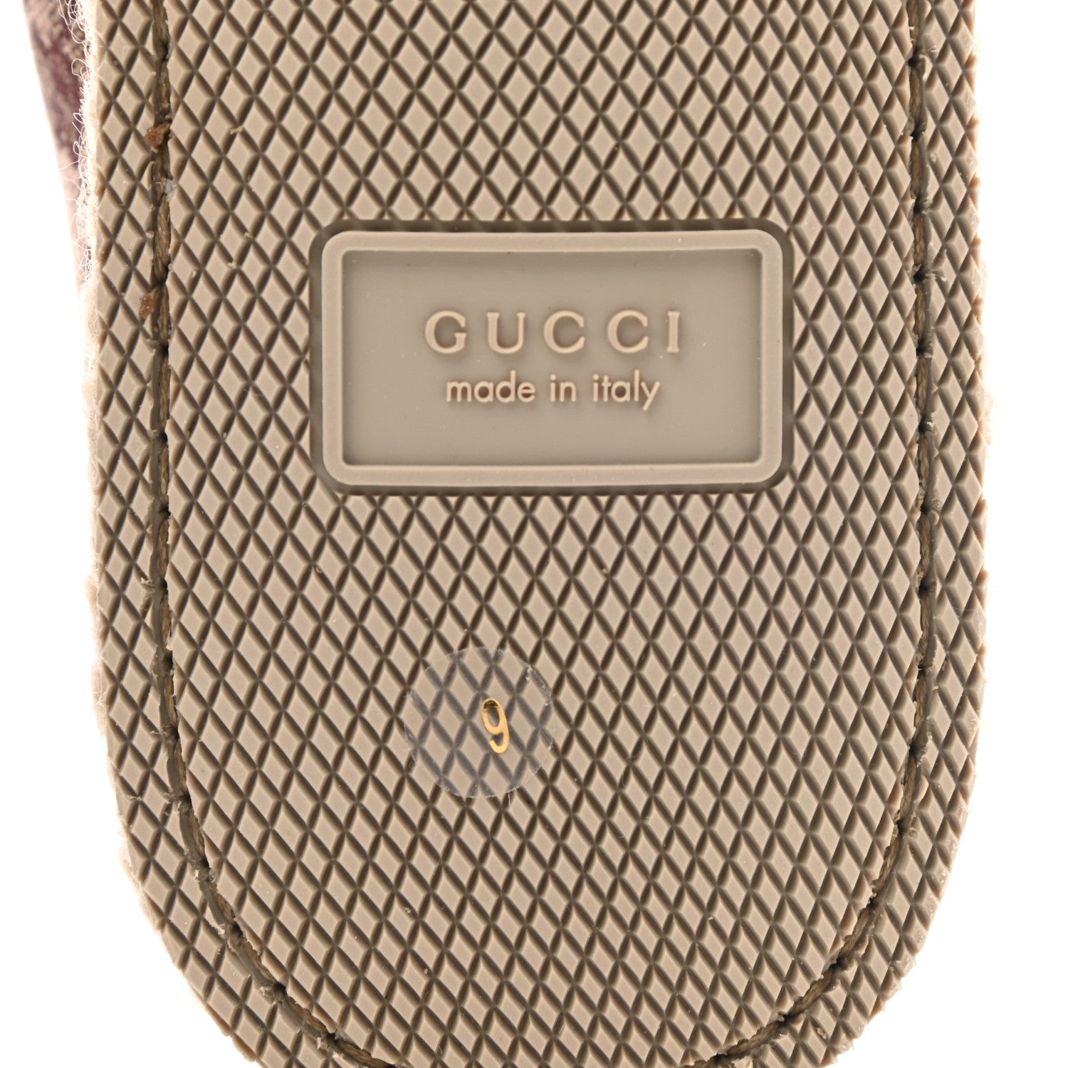 Gucci Canvas GG Monogram Mens Fria Horsebit Loafers 9 Sahara Rubino 6 of 9