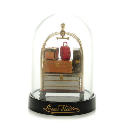 Louis Vuitton Glass Porters Trolley Dome Globe Boule 1 of 5
