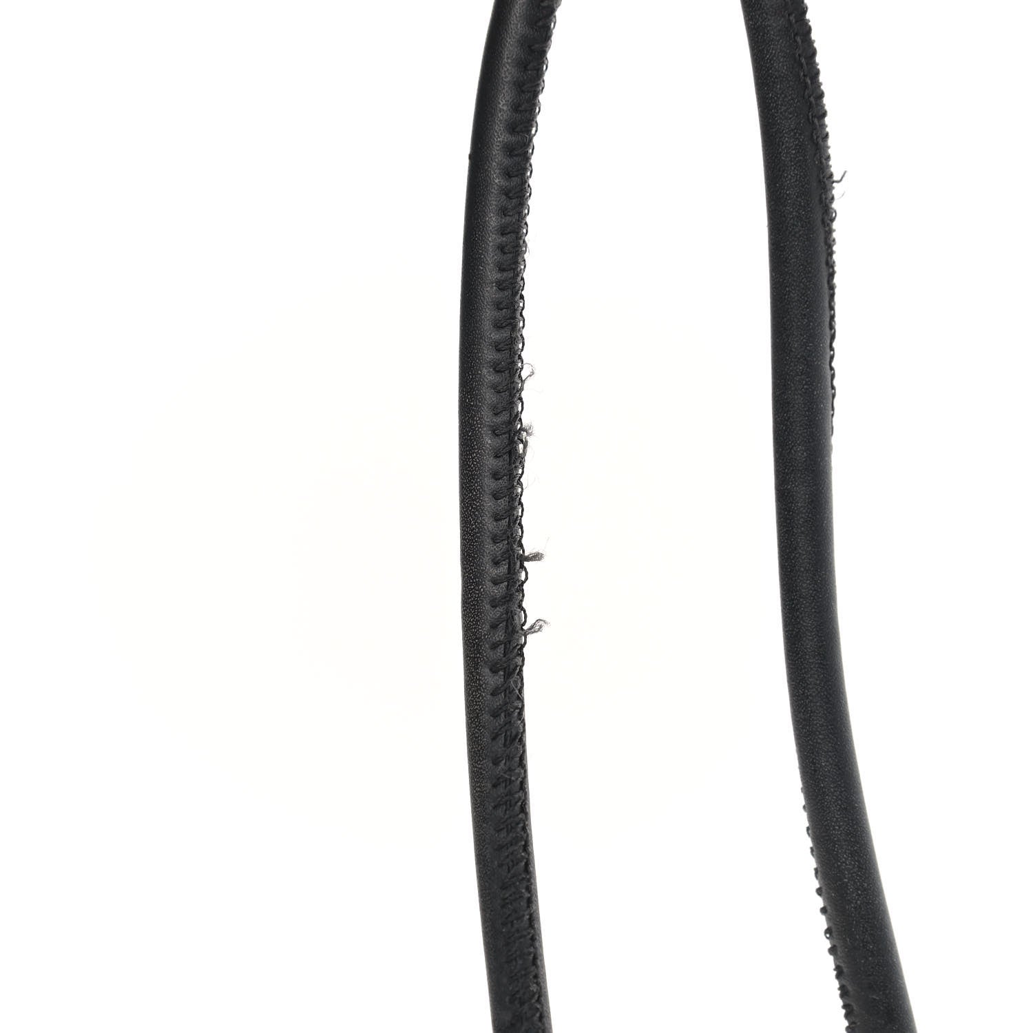 Valentino Garavani Calfskin VLTN Neck Strap Wallet Black 12 of 12
