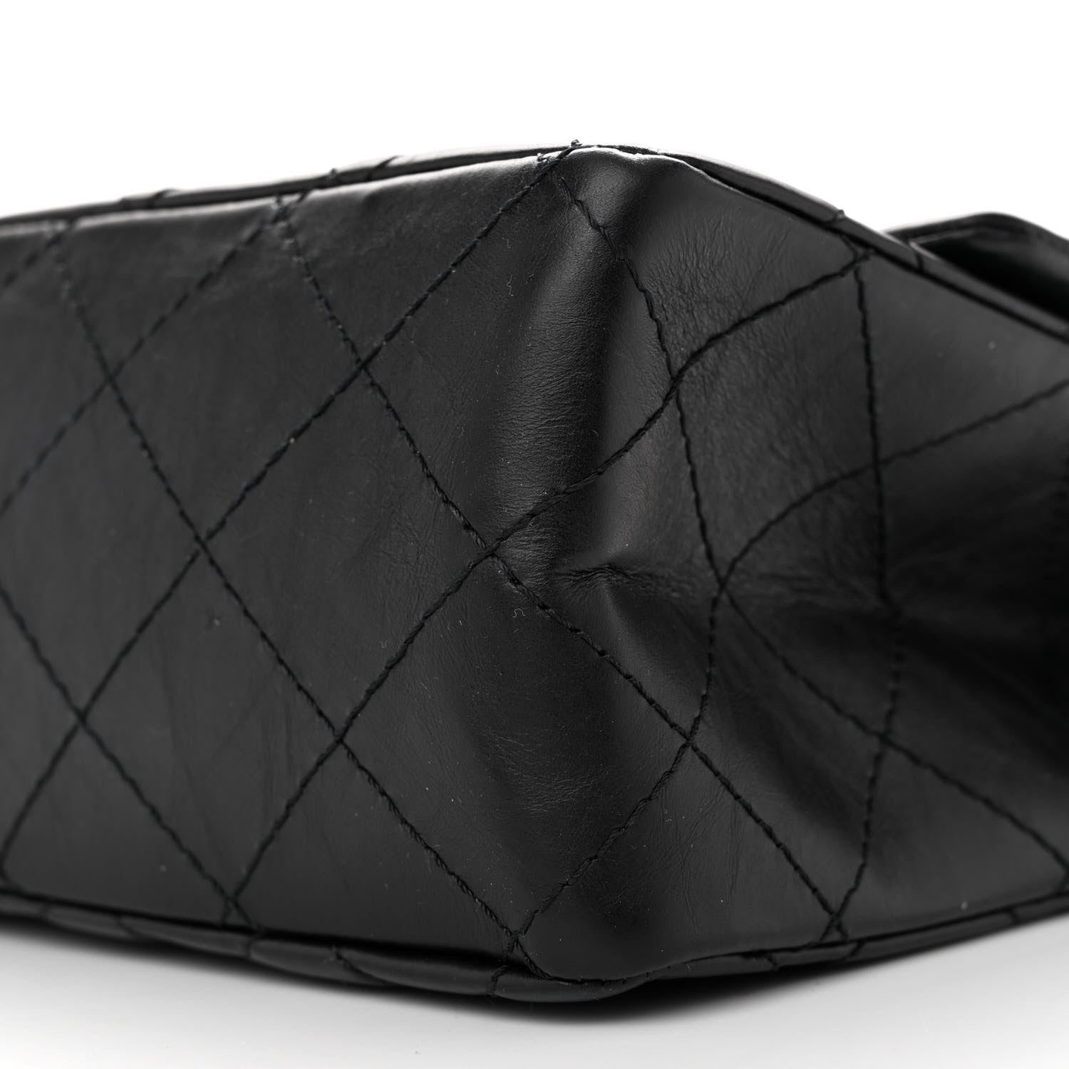 Chanel Aged Calfskin Quilted 2.55 Reissue 227 Flap Black 11 of 12