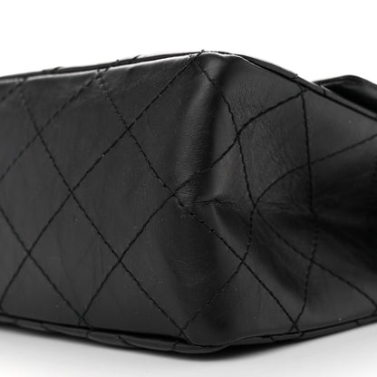 Chanel Aged Calfskin Quilted 2.55 Reissue 227 Flap Black 11 of 12