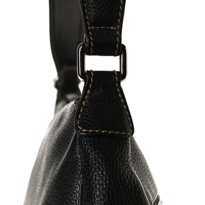 Chanel Calfskin Tassel Shoulder Bag Black 13 of 14