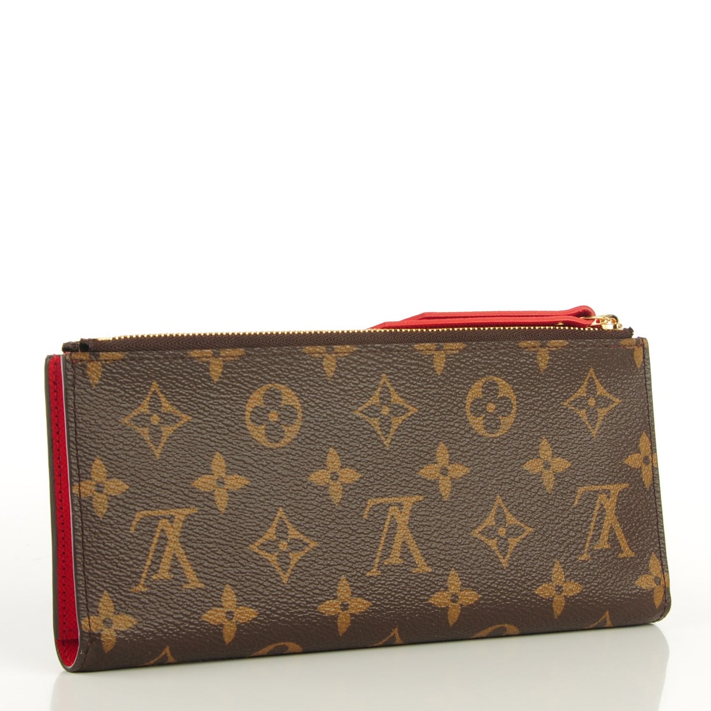 Monogram Adele Wallet Coquelicot