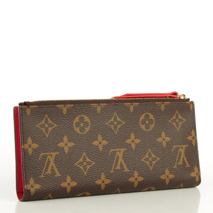 Louis Vuitton Monogram Adele Wallet Coquelicot 3 of 7