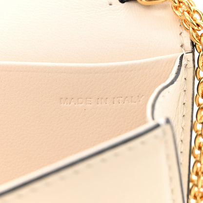 Valentino Garavani Calfskin Vlogo Micro Loco Shoulder Bag Light Ivory 7 of 10