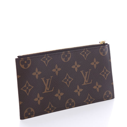 Louis Vuitton Monogram Felicie Chain Wallet Zippered Insert Fuchsia 2 of 5