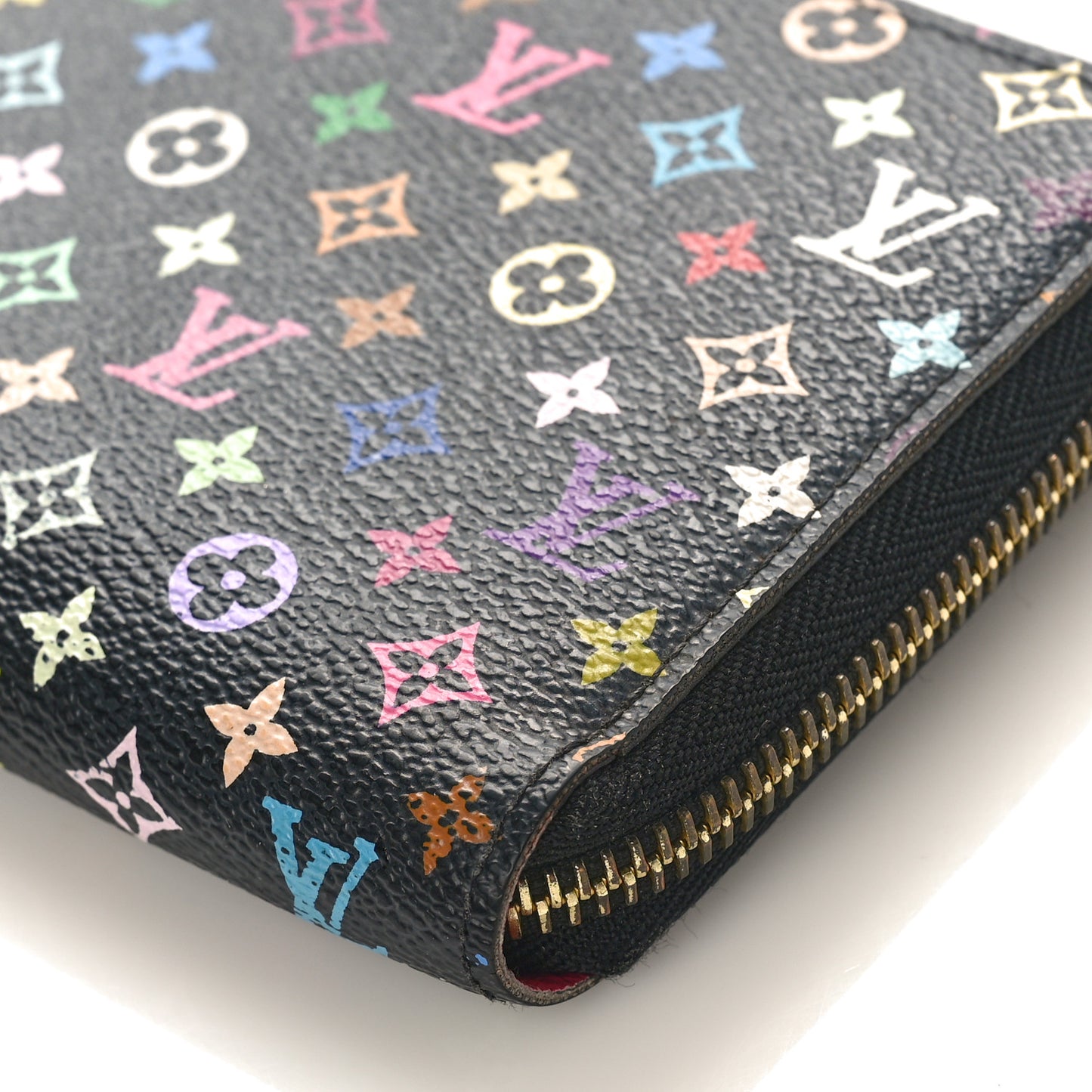 Monogram Multicolor Zippy Wallet Black Grenade