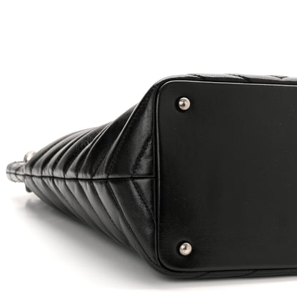 Chanel Aged Calfskin Quilted Mad About Quilting Small Hobo Black 9 of 10