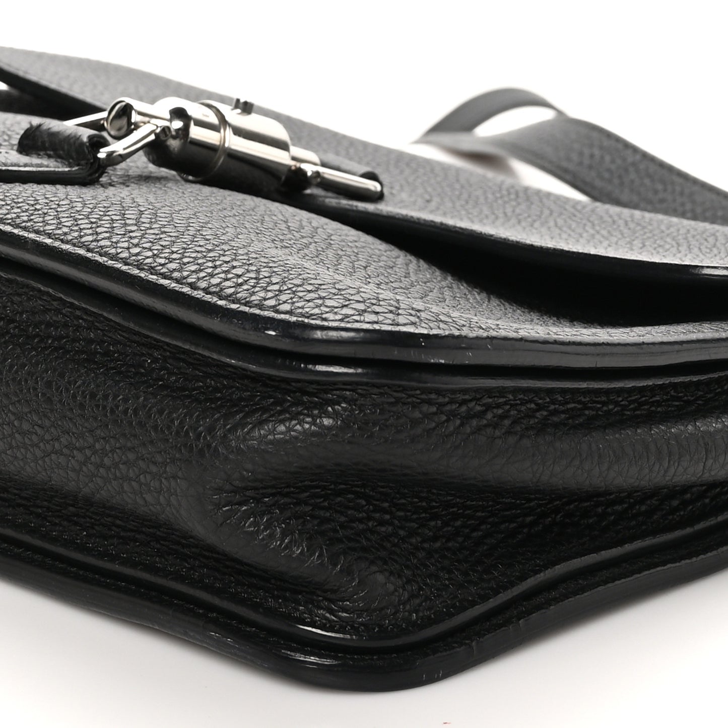 Soft Calfskin Small Jackie Shoulder Bag Black