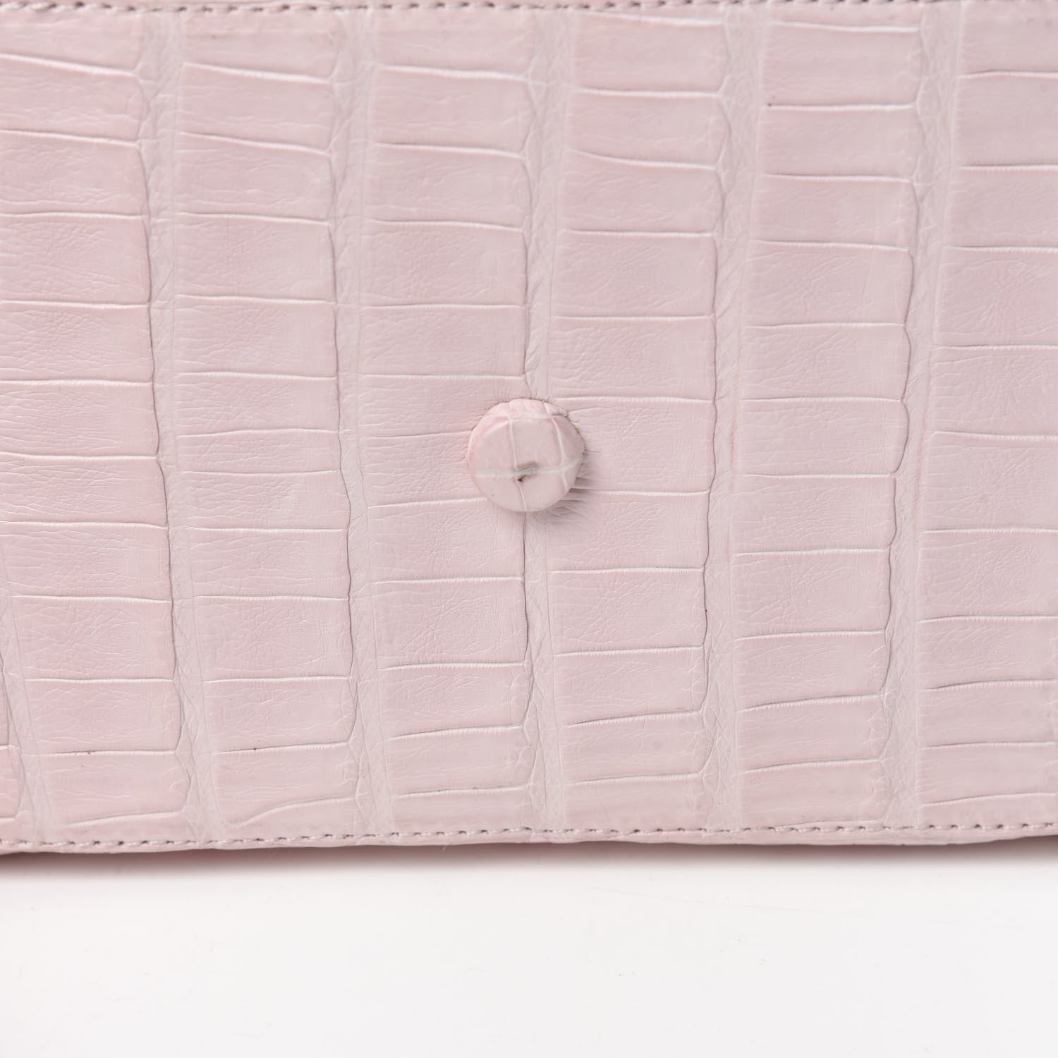 Nancy Gonzalez Crocodile Small Heart Cube Crossbody Bag Pink Multicolor 10 of 15