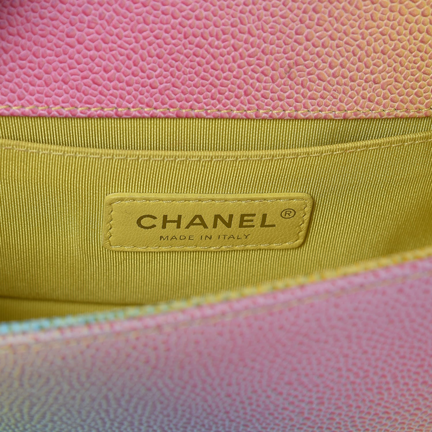 Chanel Caviar Quilted Small Cuba Rainbow Boy Flap Multicolor 6 of 11
