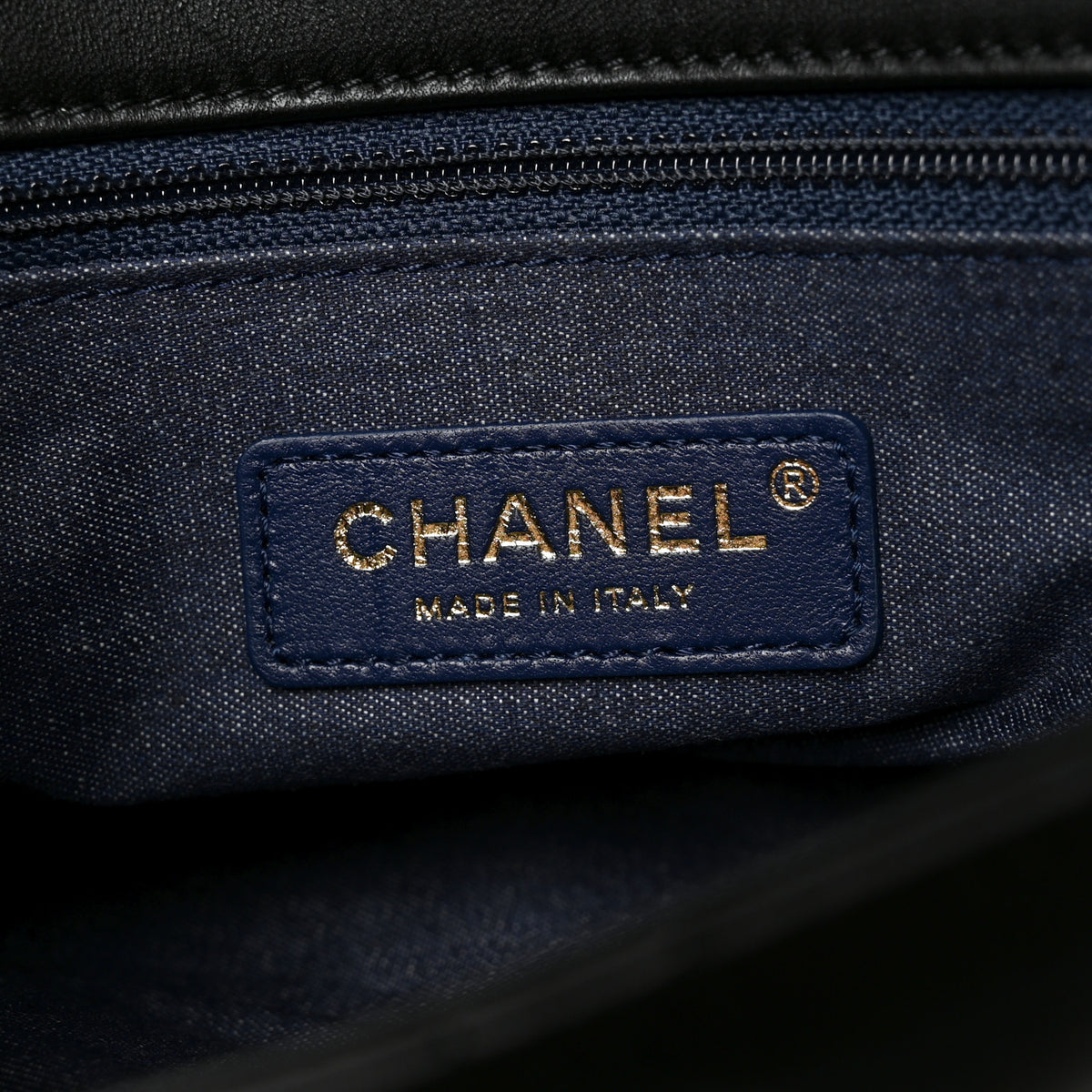 Chanel Lambskin Quilted Resin Bi-Color Chain Flap Bag Black 5 of 10