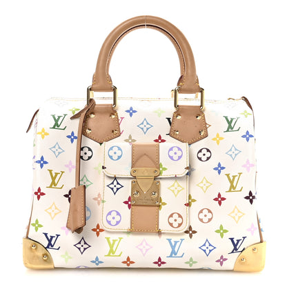 Louis Vuitton Monogram Multicolor Speedy 30 White 1 of 10