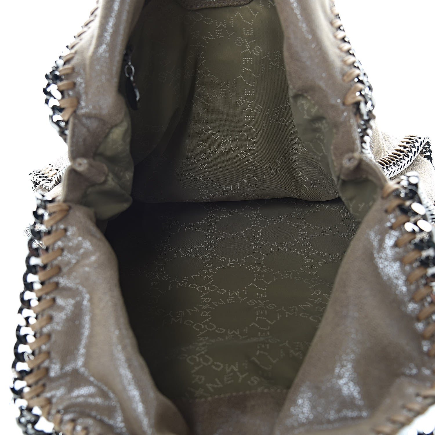 Stella McCartney Shaggy Deer Small Falabella Tote Taupe 5 of 11