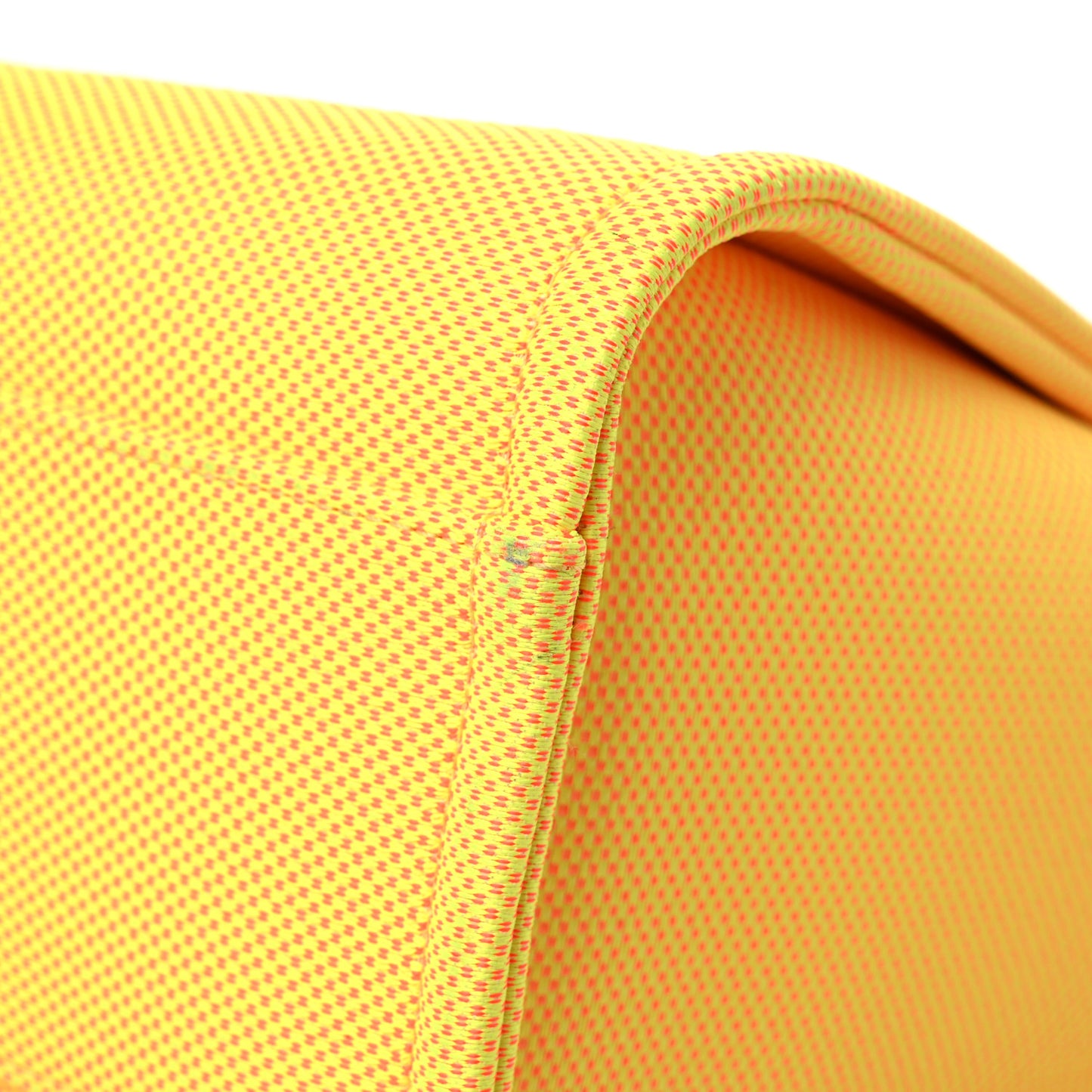 Mixed Fibers Small Deauville Tote Yellow Orange